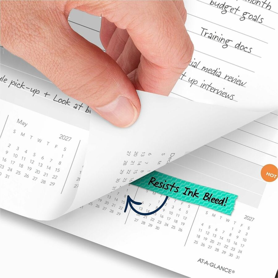Small - Julian Dates - Daily - 1 Year - January 2026 to December 2026 - 1 Day Single Page Layout - 6" x 9" Sheet Size - White Sheet - Case Bound - Gray - Paper - Pocket - 1 Each