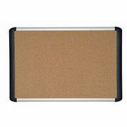 24" Board Height x 36" Board Width - Cork Cork Surface - Self-healing - Aluminum Frame - 1 Each