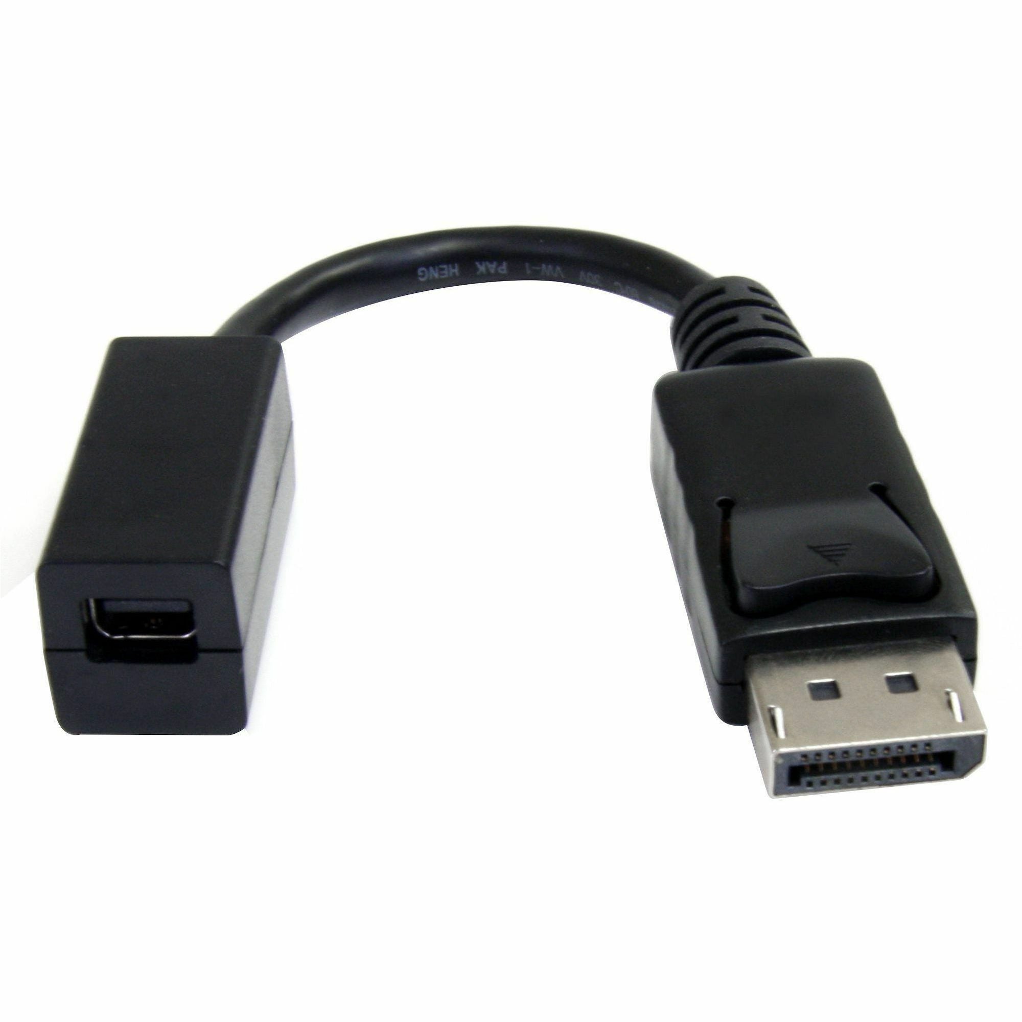 StarTech.com 6in DisplayPort to Mini DisplayPort Cable Adapter