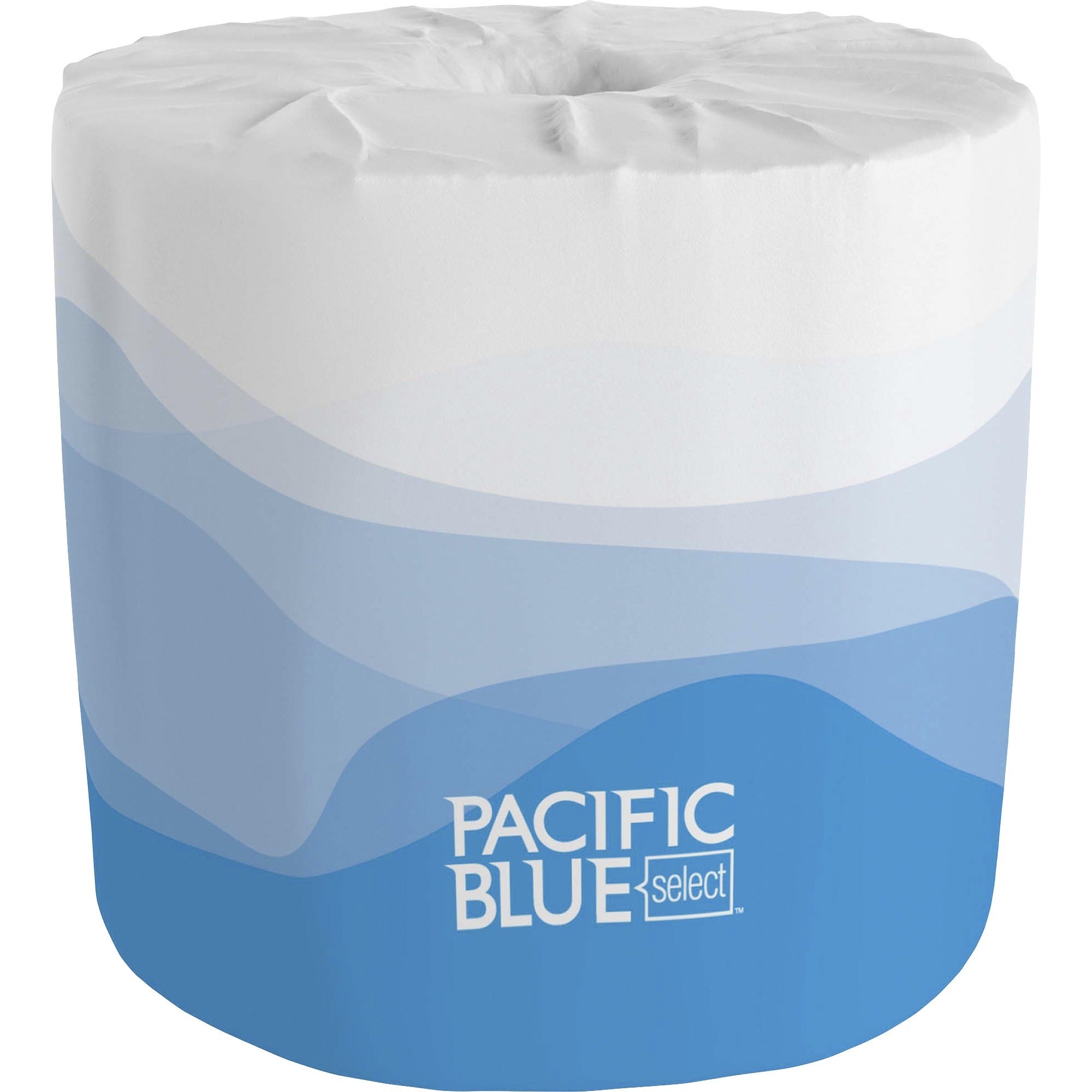 2 Ply - 4" Width x 4.05" Length - 550 Sheets/Roll - White - 80 / Carton