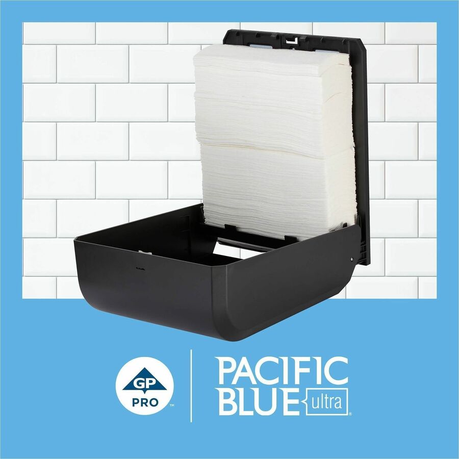 1 Ply - 10.20" Width x 10.80" Length - White - Paper - 220/Pack - 10 / Carton