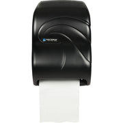 Touchless Dispenser - 2 x Roll - 16.5" Height x 11.7" Width x 9.3" Depth - Plastic - Black - Impact Resistant, Long Lasting, Break Resistant, Lockable - 1 Each