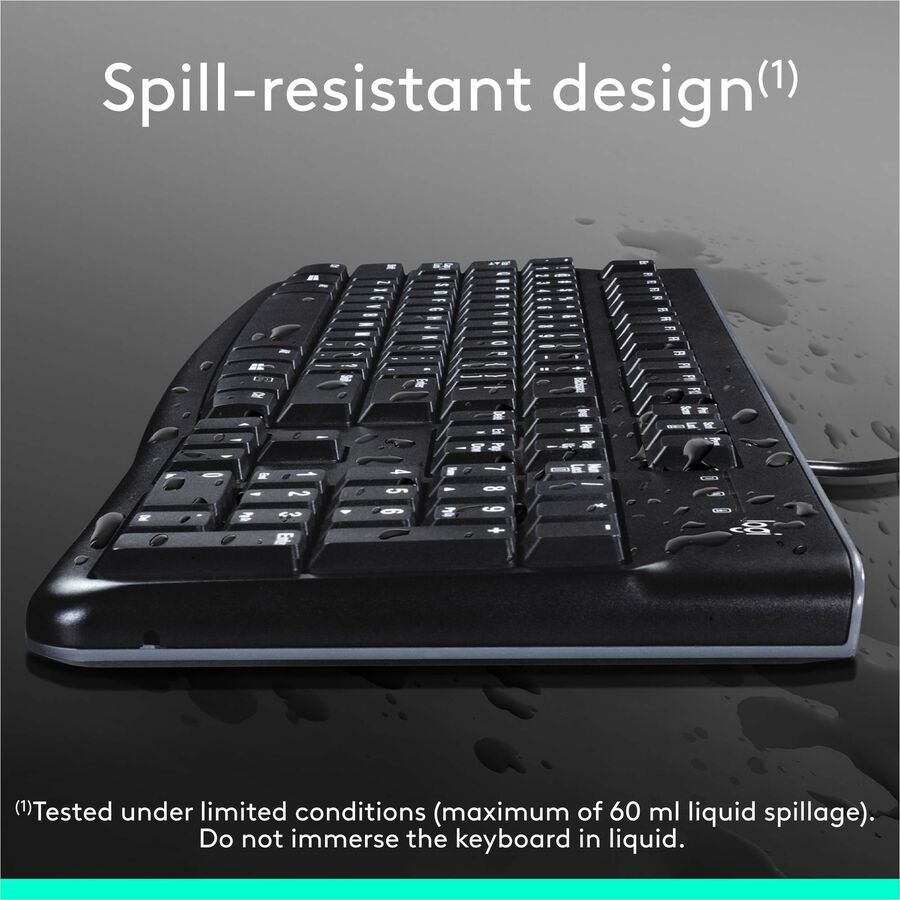 Logitech K120 Plug-and-Play USB Keyboard