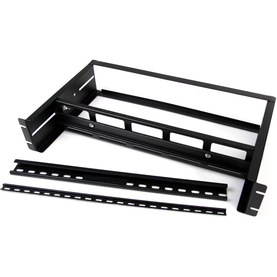 StarTech.com Din Rail Mount for Server - Black - TAA Compliant