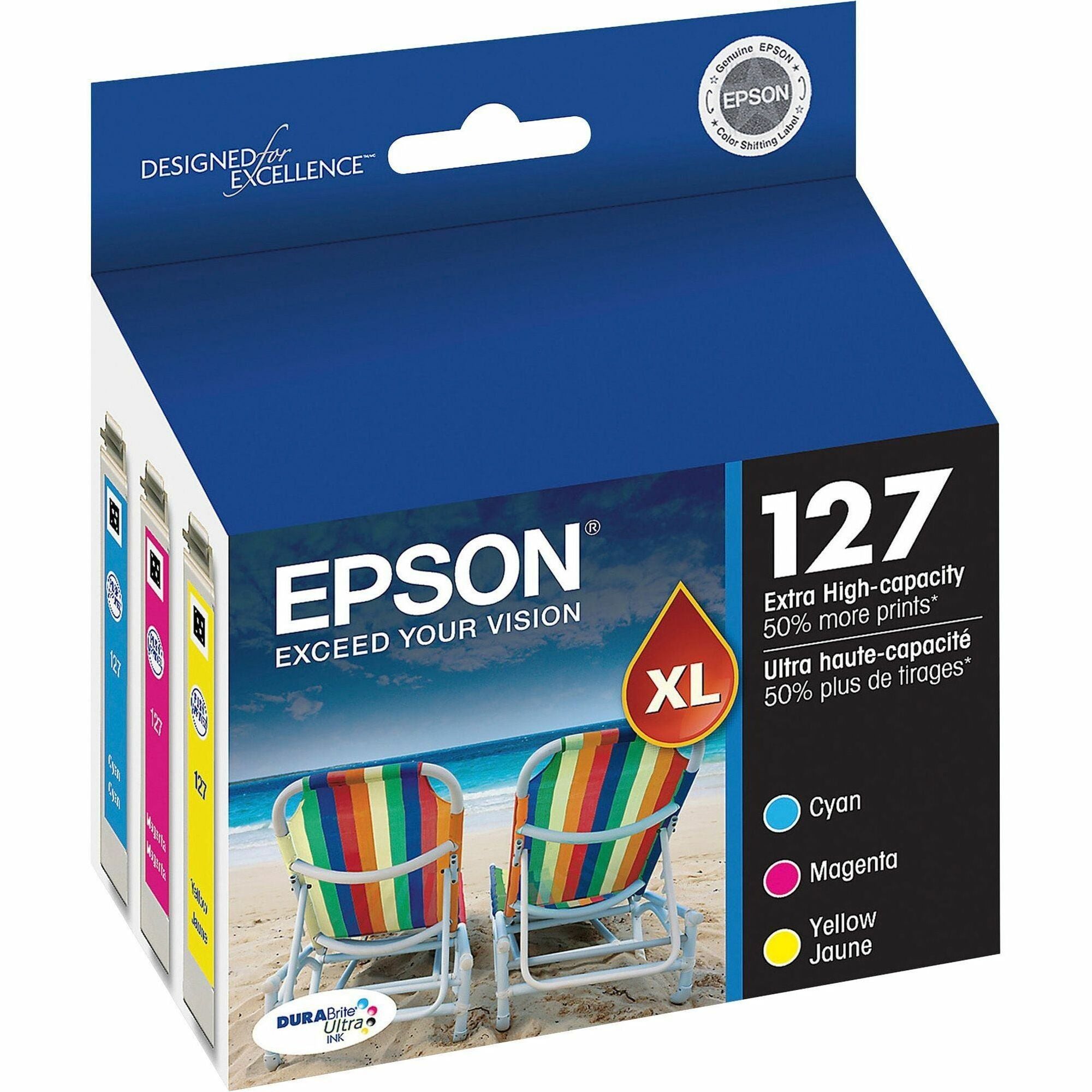 Inkjet - Cyan, Magenta, Yellow - 1 Each