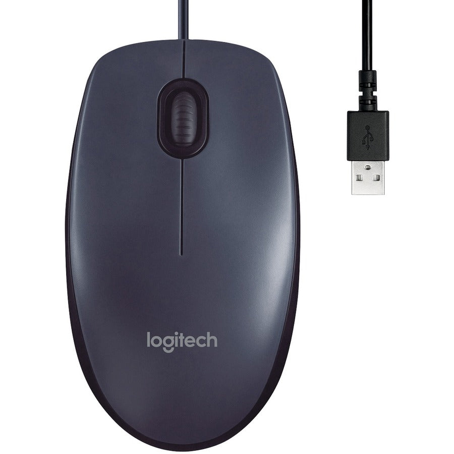 Optical - Cable - Black - USB - 800 dpi - Scroll Wheel - 3 Button(s) - Symmetrical - 1 Each