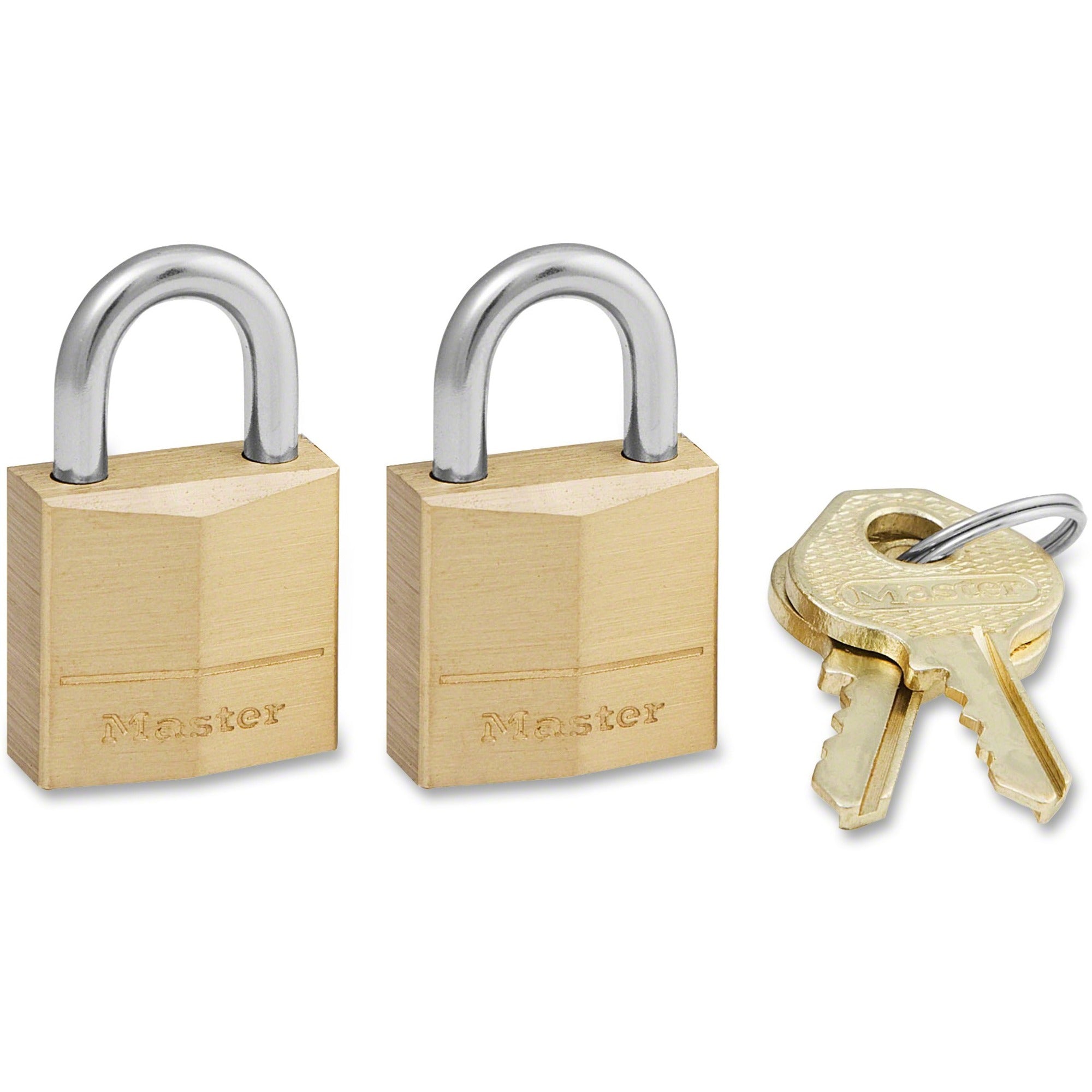 0.16" Shackle Diameter - Brass - 2 / Pack