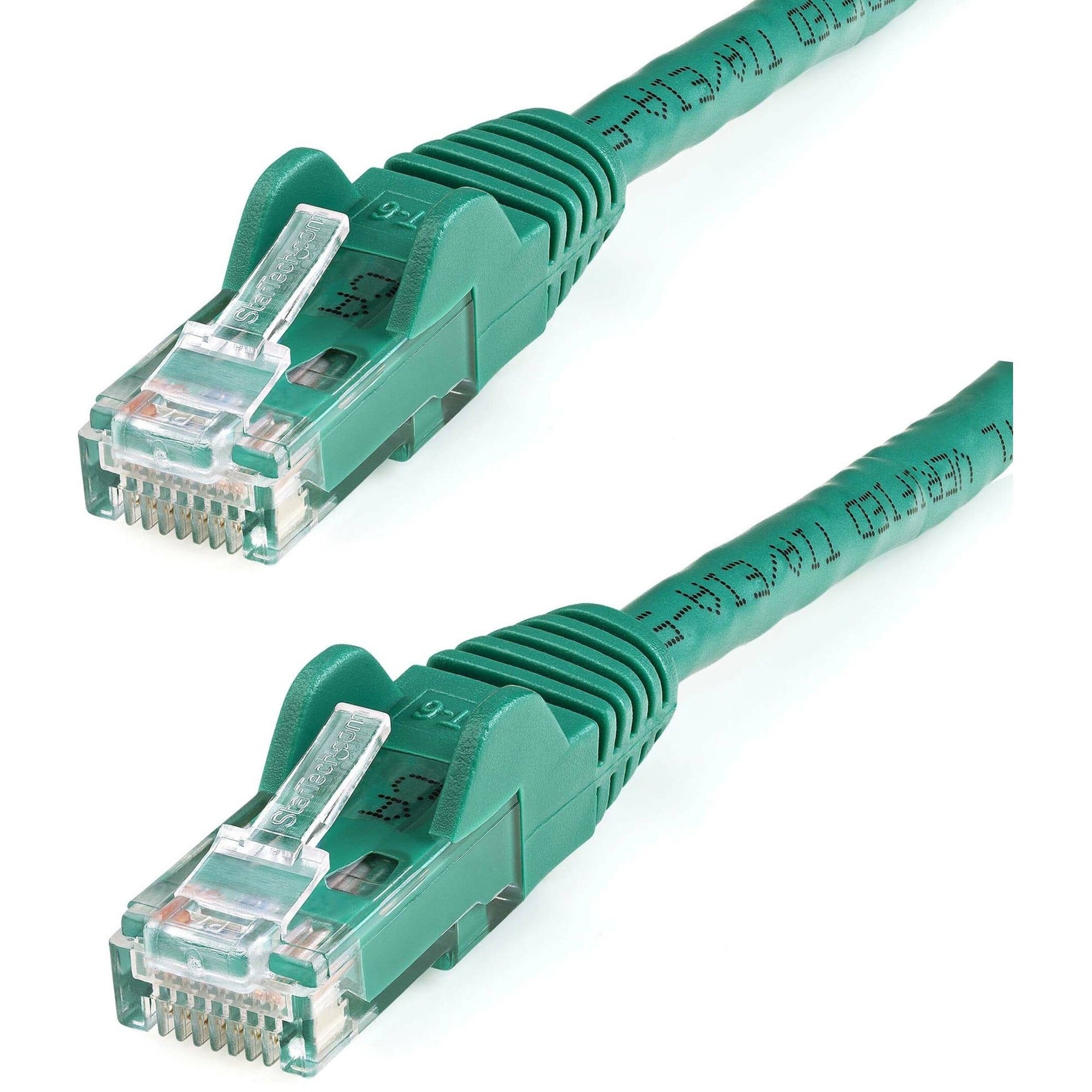 StarTech.com 10 ft Green Snagless Cat6 UTP Patch Cable