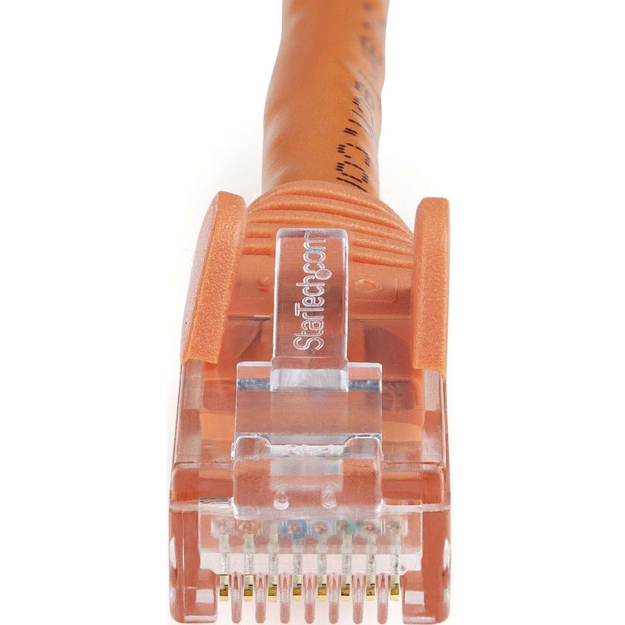 StarTech.com 10 ft Orange Snagless Cat6 UTP Patch Cable
