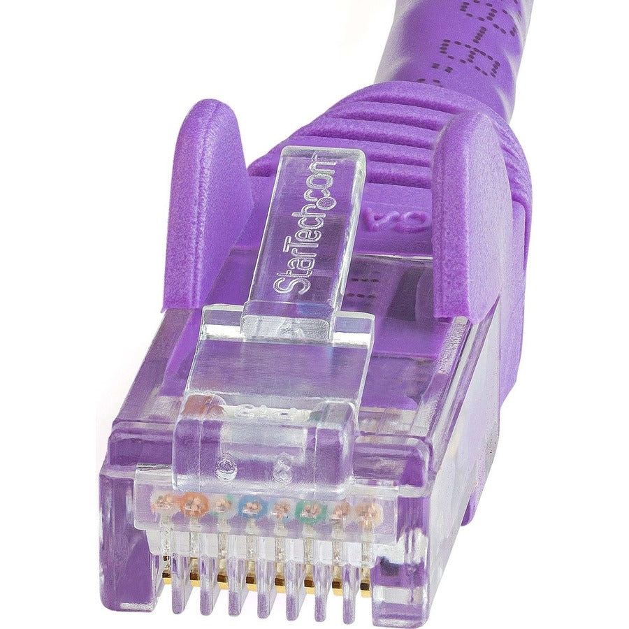 StarTech.com 15 ft Purple Snagless Cat6 UTP Patch Cable