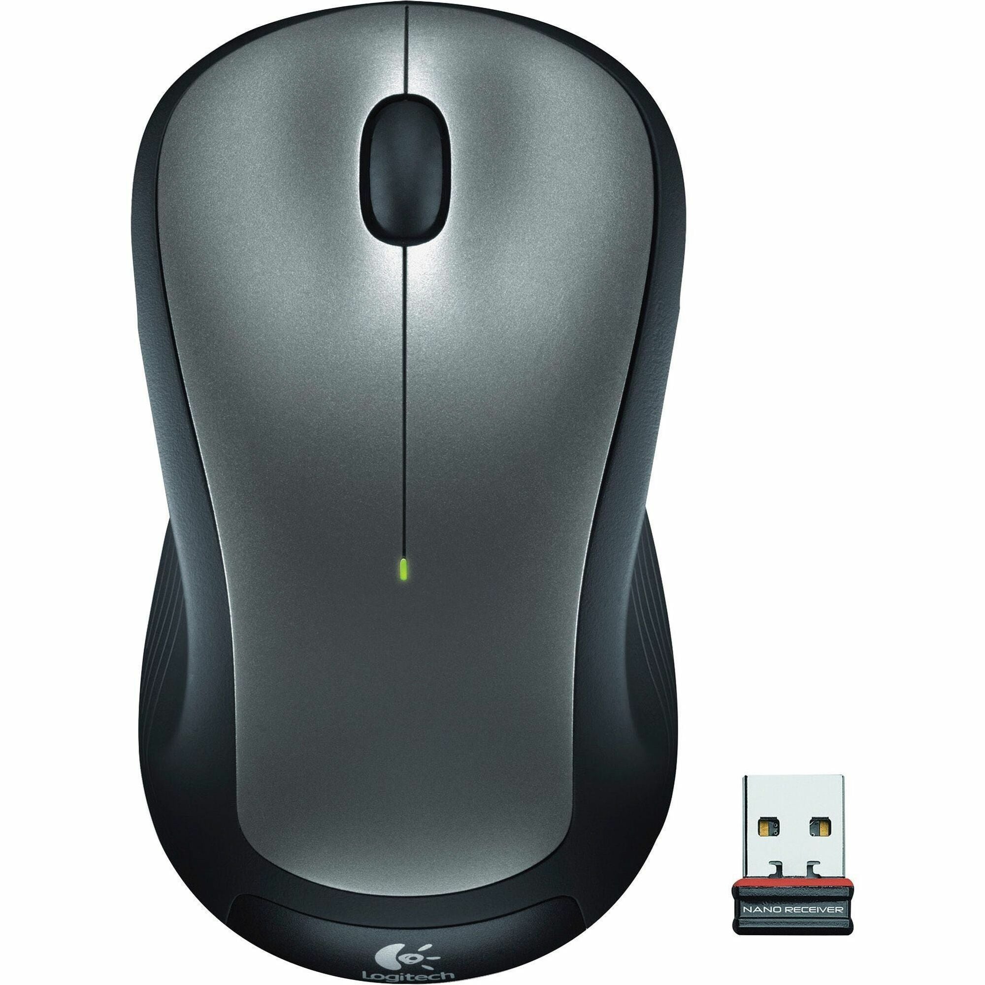 Optical - Wireless - 32.81 ft - Radio Frequency - 2.40 GHz - Silver - USB - 1000 dpi - Scroll Wheel - 3 Button(s) - Symmetrical - 1 Each