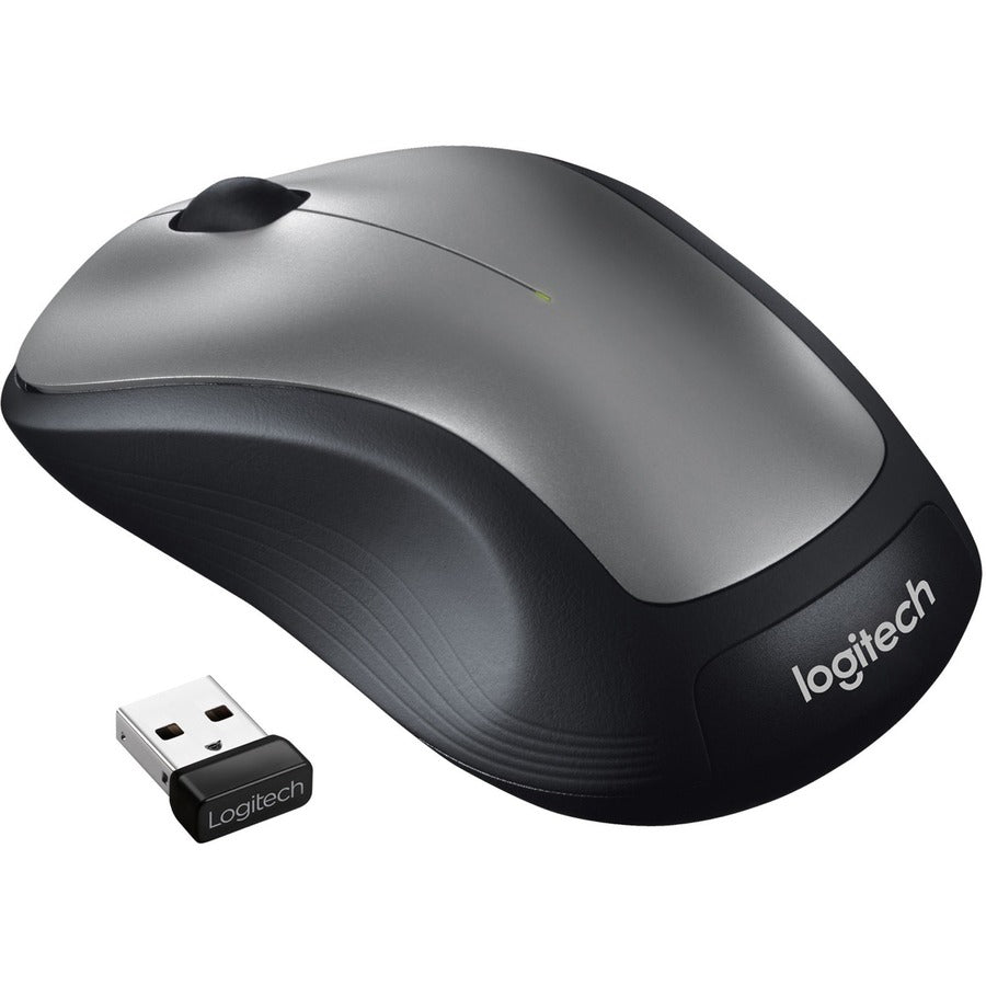Optical - Wireless - 32.81 ft - Radio Frequency - 2.40 GHz - Silver - USB - 1000 dpi - Scroll Wheel - 3 Button(s) - Symmetrical - 1 Each