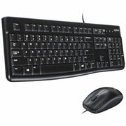USB Cable Keyboard - 104 Key - USB Cable Mouse - Optical - 1000 dpi - 3 Button - Scroll Wheel - Compatible with Computer for PC - 1 Each