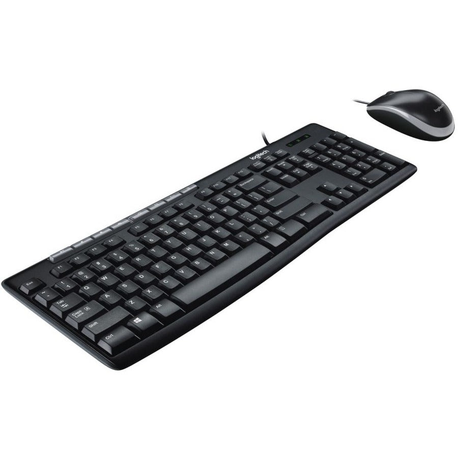 Logitech MK200 Media Corded Keyboard and Mouse Combo