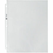 Business Source Economy Weight Sheet Protectors - 11" Height x 9" Width x 2 mil Thickness - For Letter 8 1/2" x 11" Sheet - Ring Binder - Rectangular - Semi Clear - Polypropylene - 200 / Box