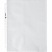 Business Source Nonglare Top-loading Sheet Protectors - 11" Height x 9" Width x 3.3 mil Thickness - For Letter 8 1/2" x 11" Sheet - Ring Binder - Rectangular - Clear - Polypropylene - 100 / Box