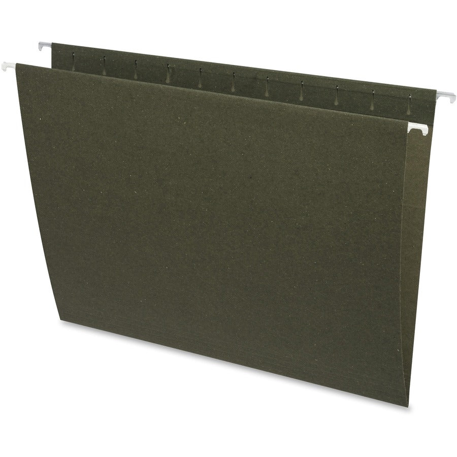 8 1/2" x 11" - 11 pt. - Green - 100% Recycled - 25 / Box