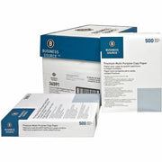 92 Brightness - Letter - 8 1/2" x 11" - 20 lb Basis Weight - Acid-free - White - 500 Sheets per Ream - 10 / Carton