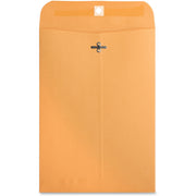 Business Source Heavy-duty Clasp Envelopes - Clasp - #75 - 7 1/2" Width x 10 1/2" Length - 28 lb - Clasp - Kraft - Kraft - 100 / Box