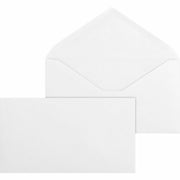 Business - #6 3/4 - 3 3/5" Width x 6 1/2" Length - 24 lb - Gummed - White - Wove - 500 / Box