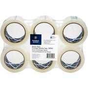 Business Source Heavy-duty Packaging/Sealing Tape - 110 yd Length x 1.88" Width - 3" Core - Clear - 1.60 mil - Breakage Resistance - For Bonding, Packing - 1 Pack