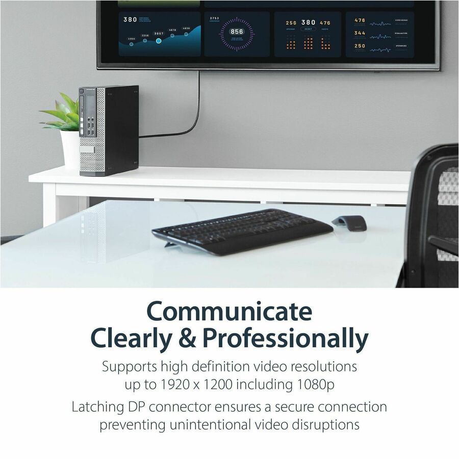 StarTech.com 6 ft DisplayPort to DVI Cable - M/M