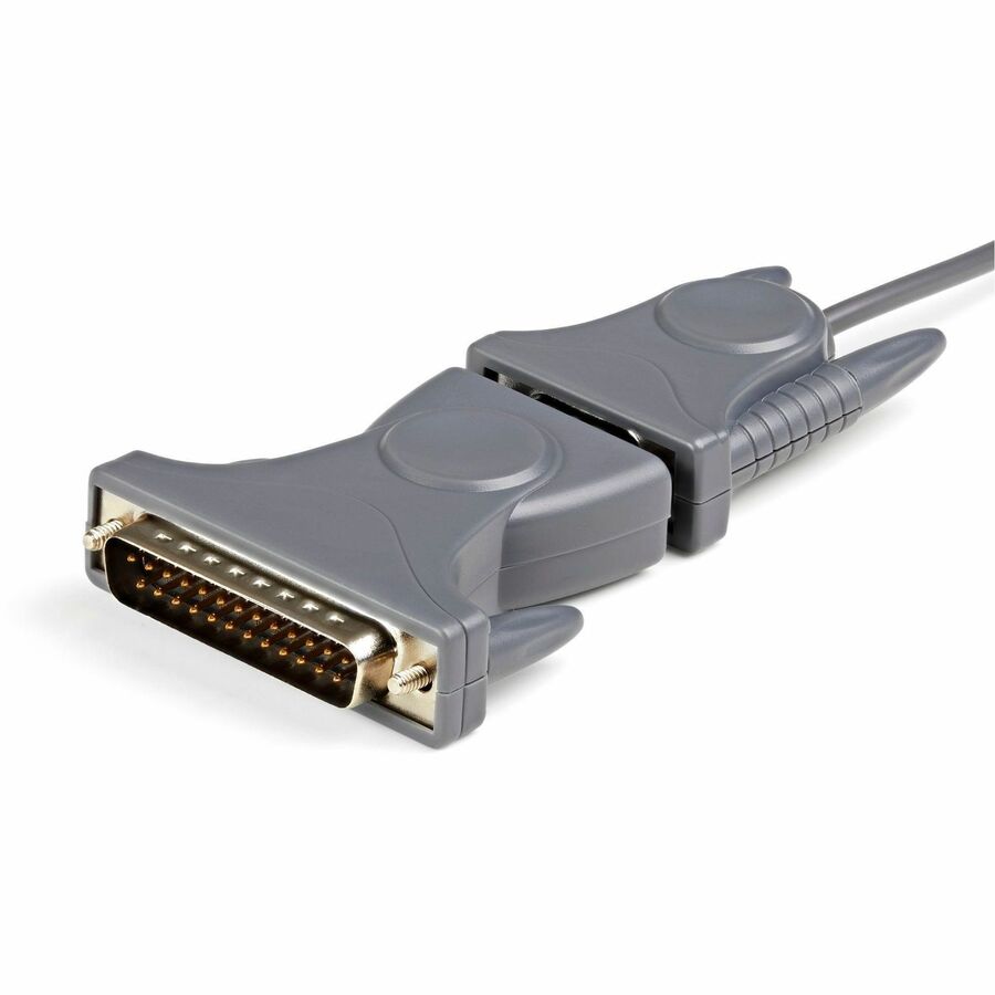 StarTech.com USB to RS232 DB9/DB25 Serial Adapter Cable - M/M