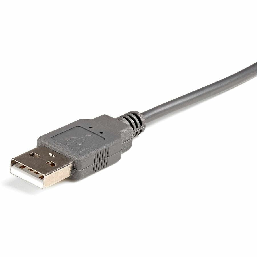 StarTech.com USB to RS232 DB9/DB25 Serial Adapter Cable - M/M
