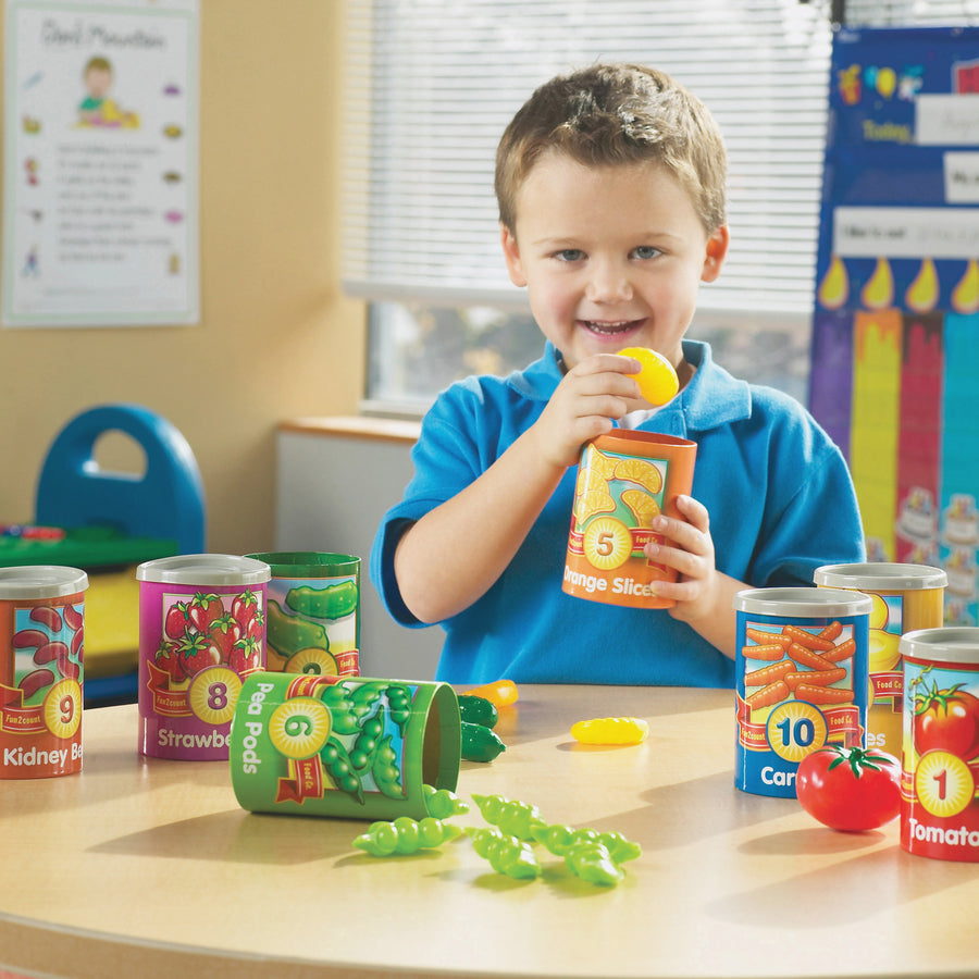 Learning Resources 1-10 Counting Cans Set
