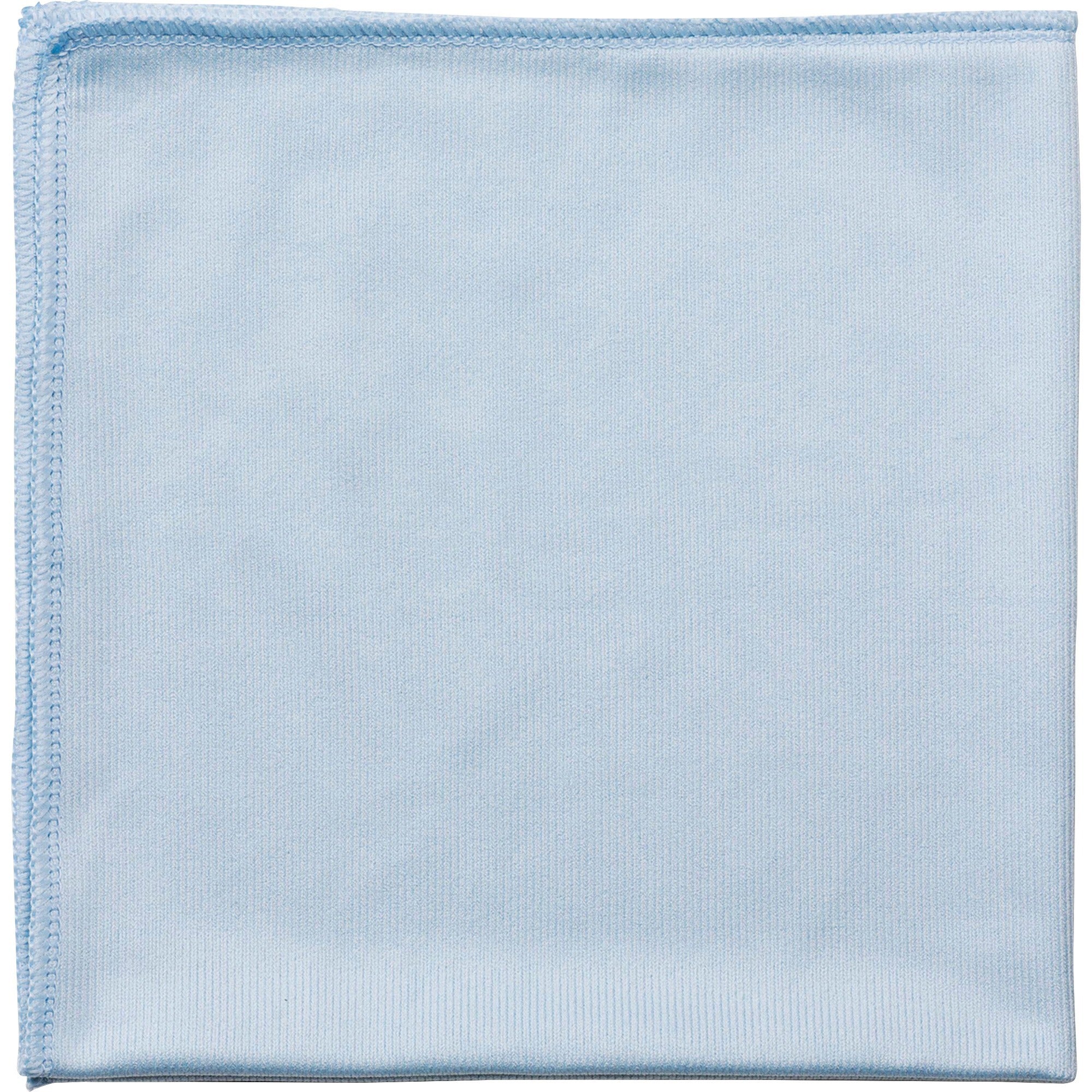 Rubbermaid Commercial HYGEN Microfiber Cloths, 16" x 16", Blue, 12/Carton