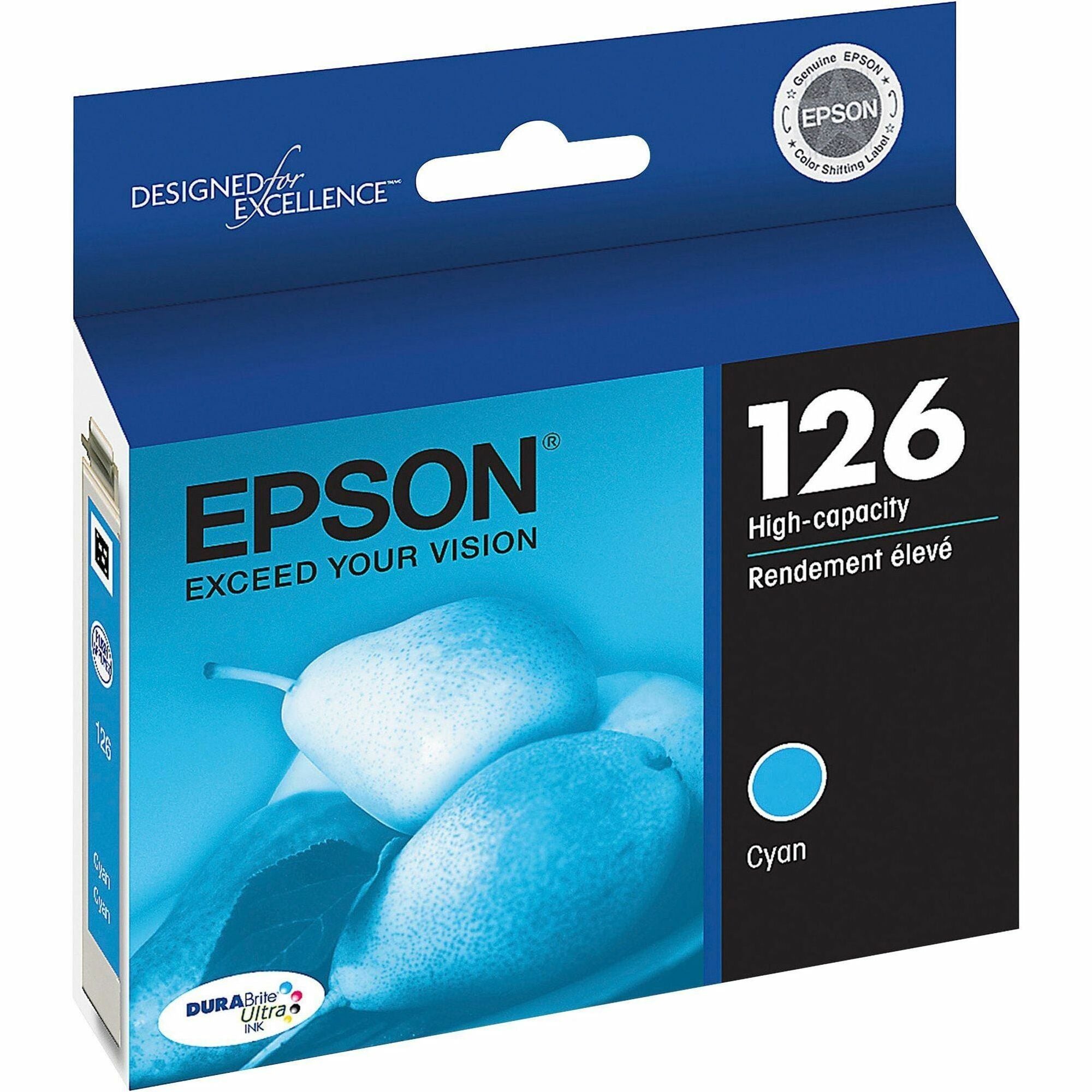 Epson DURABrite 126 Original Inkjet Ink Cartridge - Cyan - 1 Each