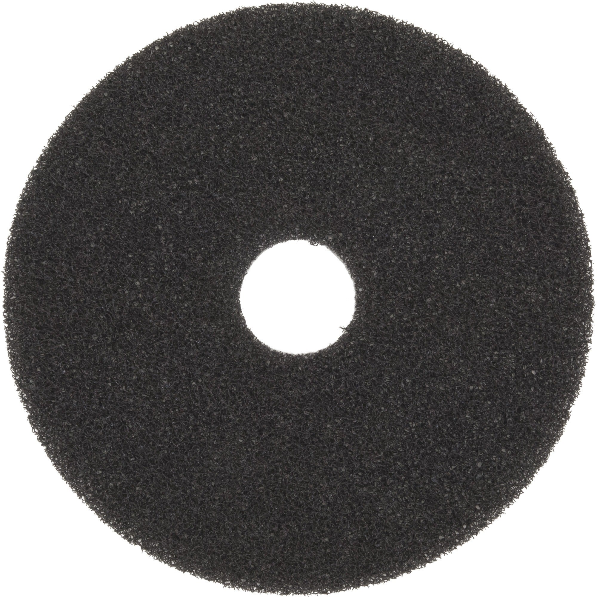 Round20" Diameter x 0.50" Thickness - Floor, Stripping - 175 rpm to 600 rpm Speed Supported - Durable, Clog Resistant, Dirt Remover - Nylon - Black - 1 Carton