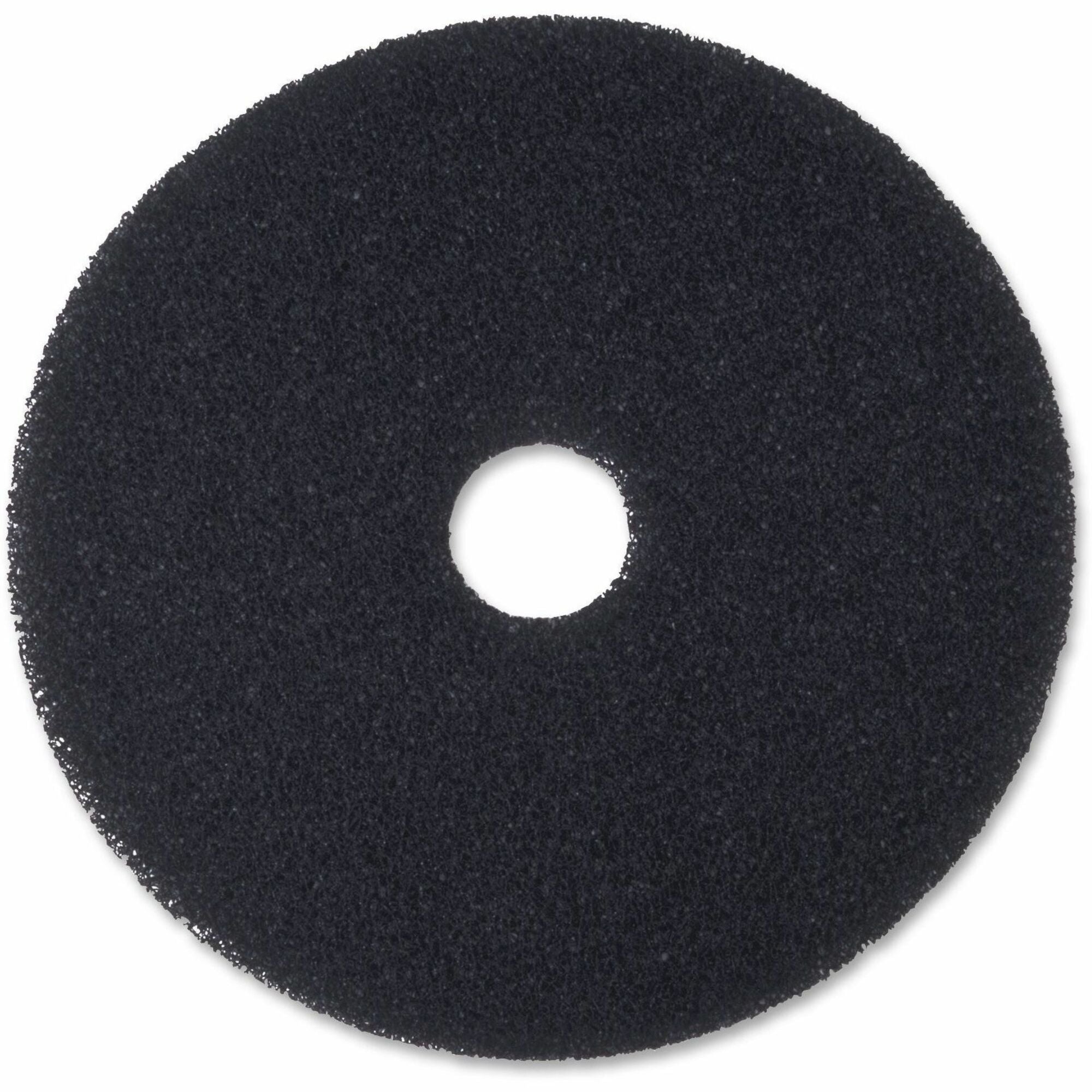 19" Diameter - Fiber - Black - 5 / Carton