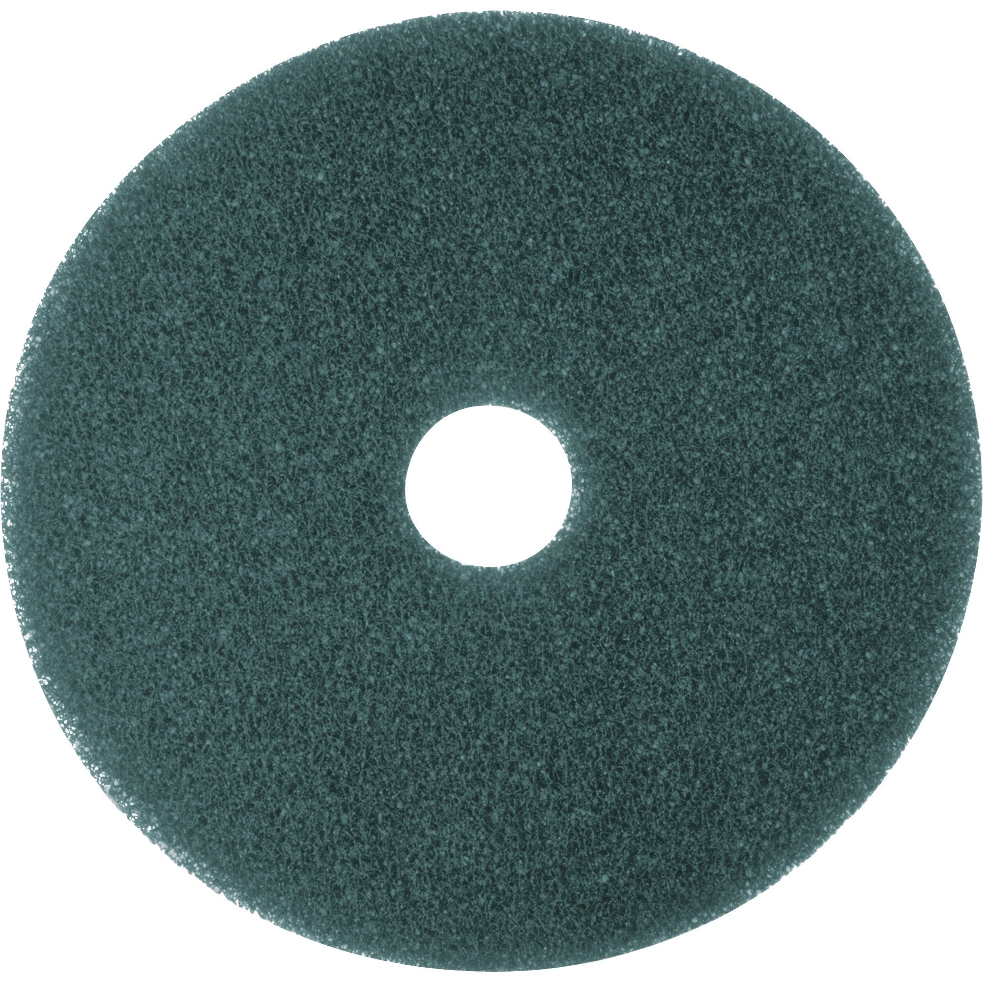 Round - 12" Diameter - Scrubbing, Floor - Hard Floor - 175 rpm to 600 rpm Speed Supported - Textured, Adhesive, Durable, Heavy Duty, Dirt Remover, Scuff Mark Remover, Abrasive - Nylon, Polyester Fiber - Blue - 5 / Carton