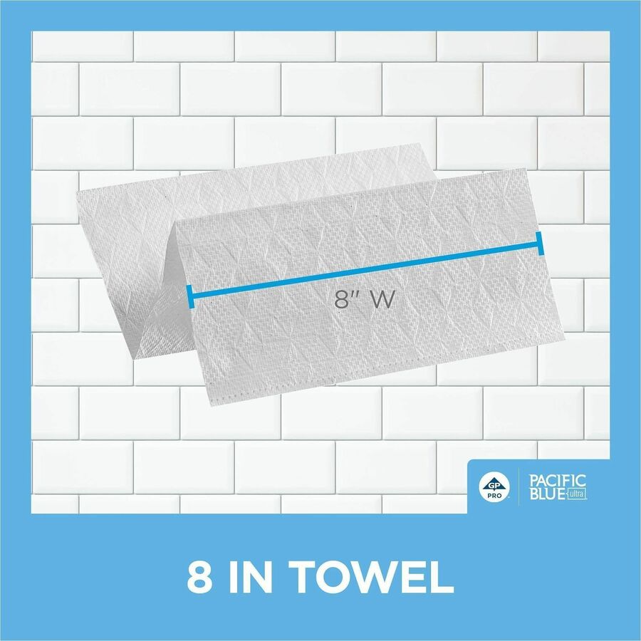 8" Width x 11" Length - White - Paper - 260/Pack - 10 / Carton