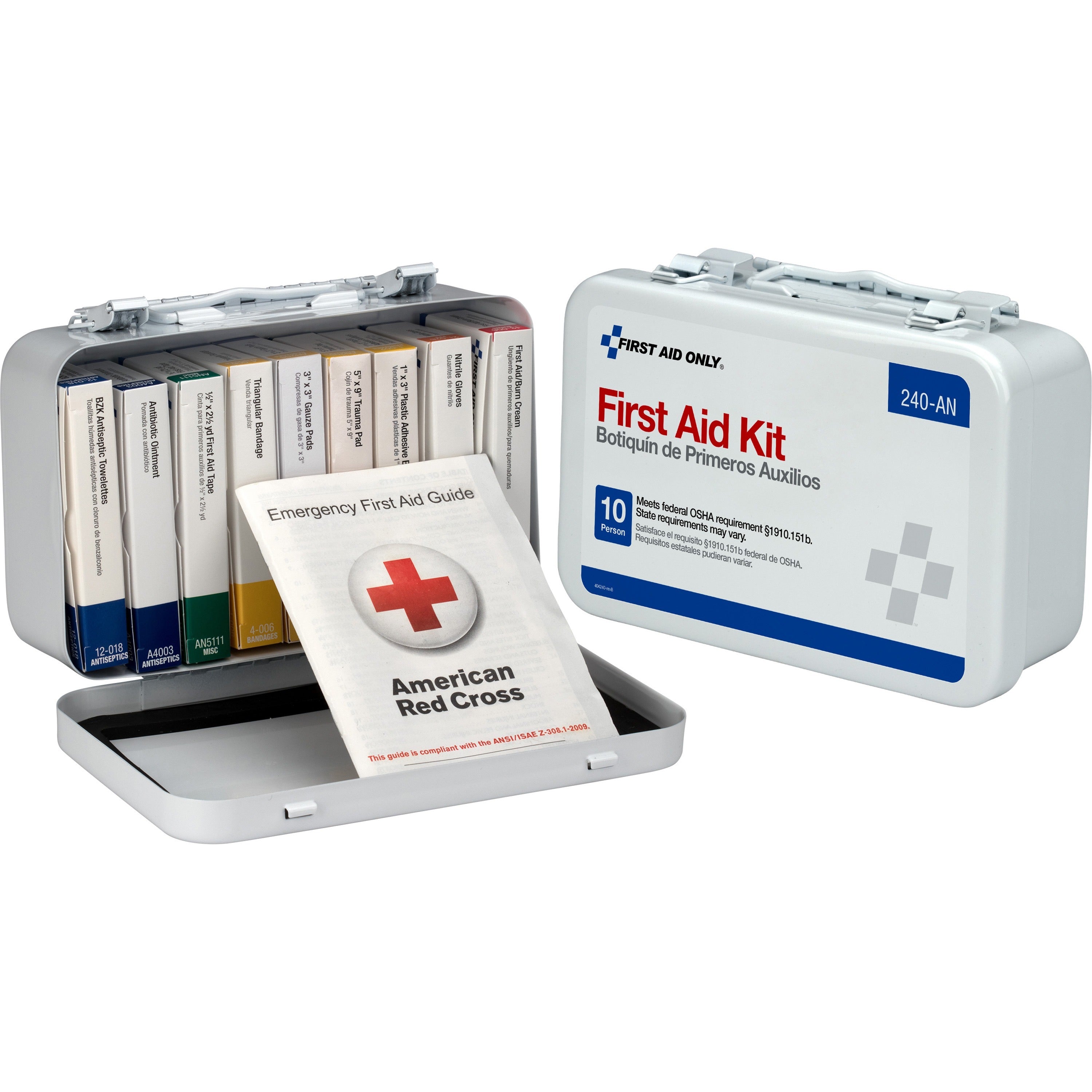 64 x Piece(s) For 10 x Individual(s) - 4.5" Height x 7.5" Width x 2.4" Depth - Metal Case - 1 Each