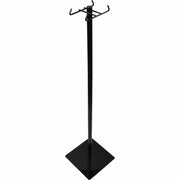 40" Height x 10" Width - Steel - Black