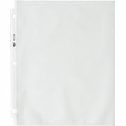 Business Source Nonglare Top-loading Sheet Protectors - 11" Height x 9" Width x 3.3 mil Thickness - For Letter 8 1/2" x 11" Sheet - Rectangular - Non-glare - Polypropylene - 1 Box