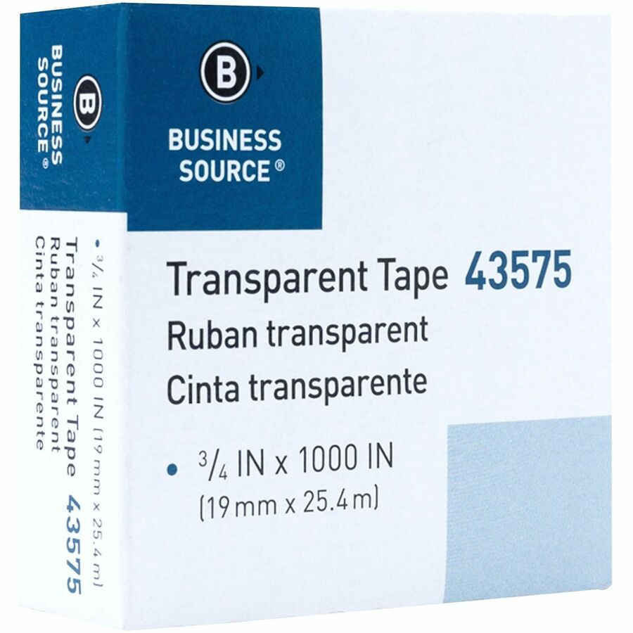 Business Source All-purpose Transparent Glossy Tape