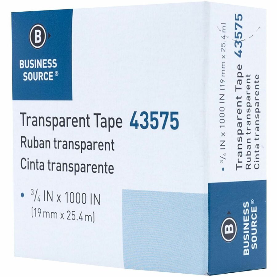 Business Source All-purpose Transparent Glossy Tape