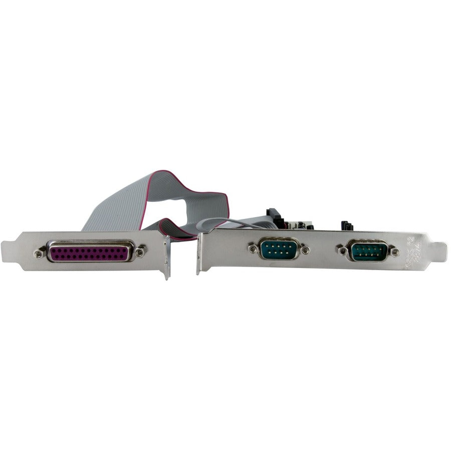 StarTech.com 2S1P Native PCI Express Parallel Serial Combo Card with 16550 UART