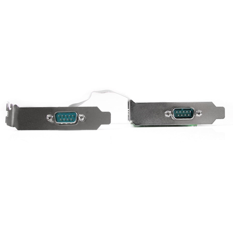 StarTech.com 2 Port Low Profile Native RS232 PCI Express Serial Card with 16550 UART