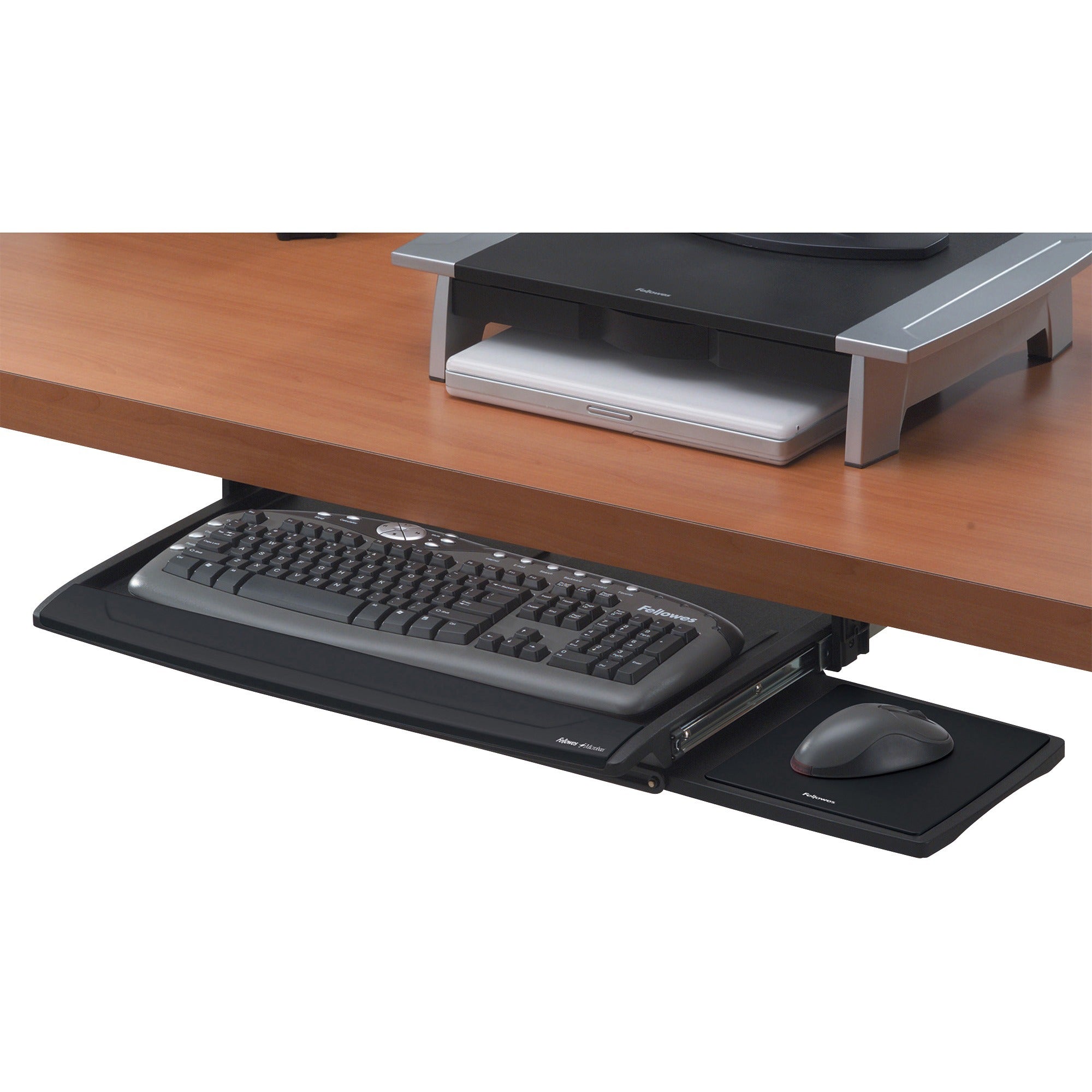 2.5" Height x 30.9" Width x 14.1" Depth - Black - 1 Each