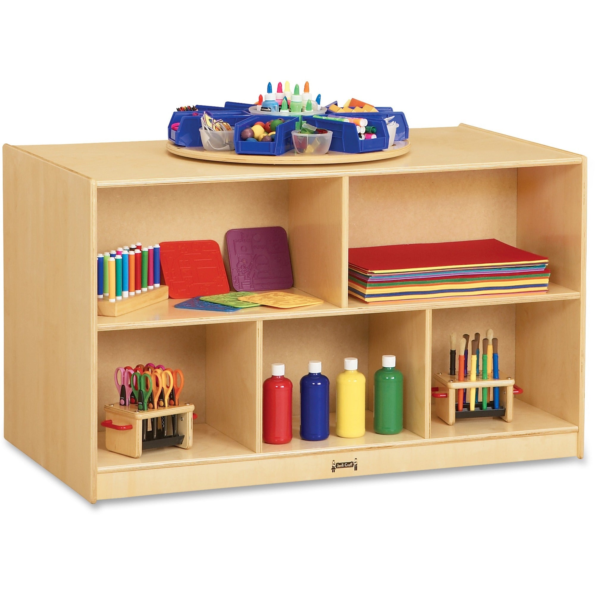 29.50" Height x 48" Width x 28.50" Depth - Floor - Non-yellowing, Stain Resistant, Kick Plate, Sturdy - Wood Grain - Baltic Birch Plywood - 1 Each