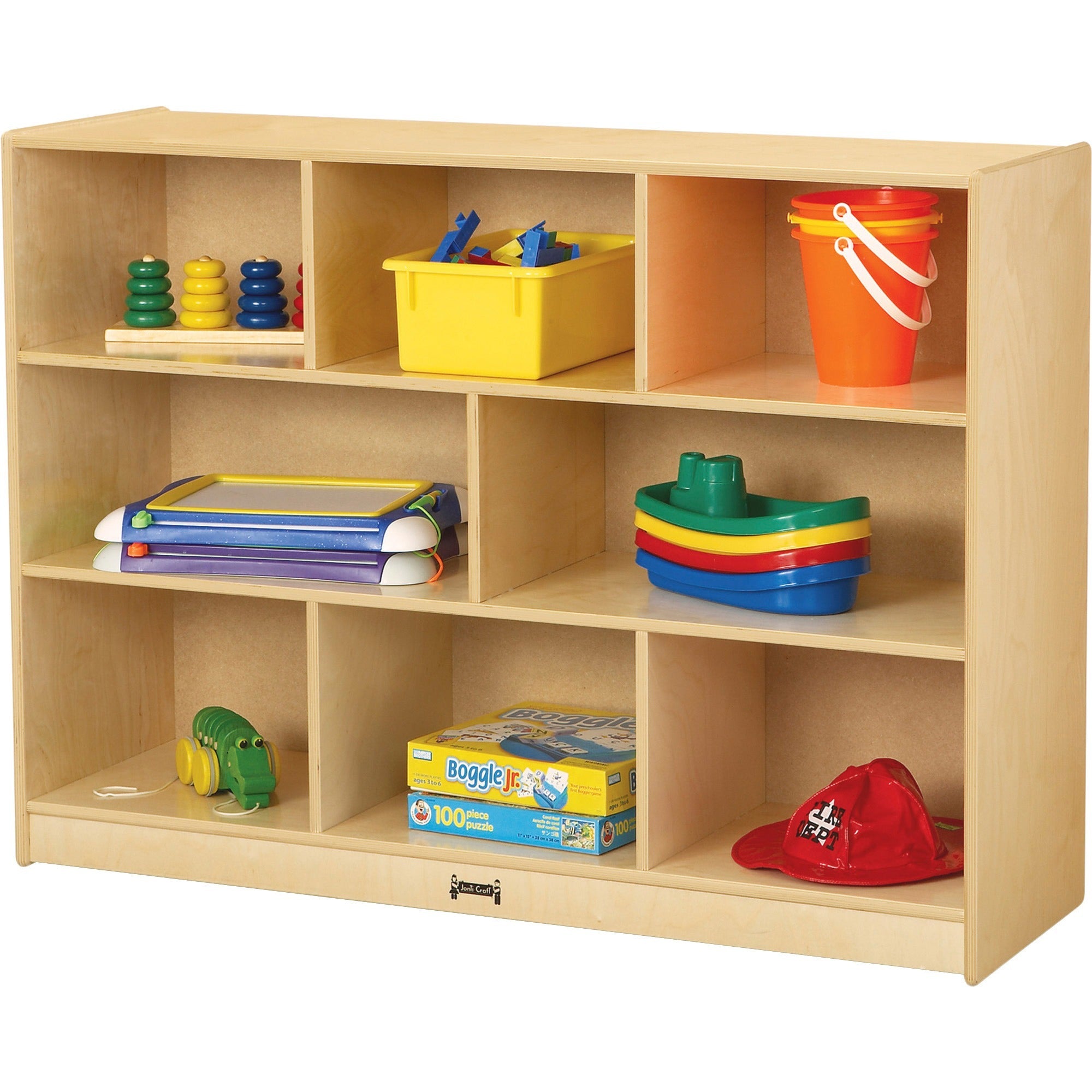 48" Width x 15" Depth x 35.5" Height - Kick Plate, Stain Resistant, Non-yellowing, Sturdy, Casters - Wood Grain - Baltic Birch Plywood