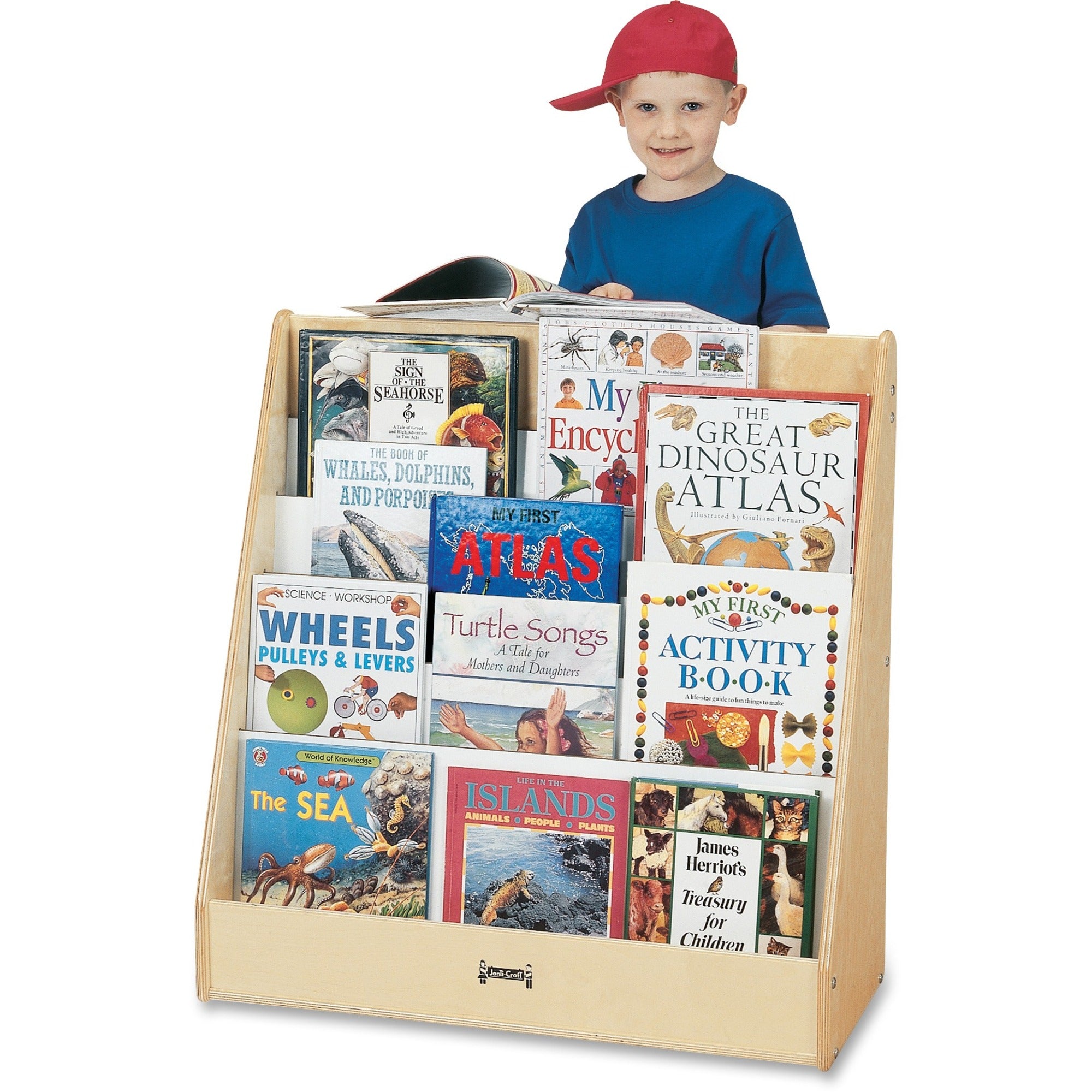 5 Compartment(s) - Compartment Size : 1" - 27.50" Height x 30" Width x 13.50" Depth - Rounded Corner, Durable, Yellowing Resistant - UV Acrylic - Baltic - Birch Plywood - 1 Each