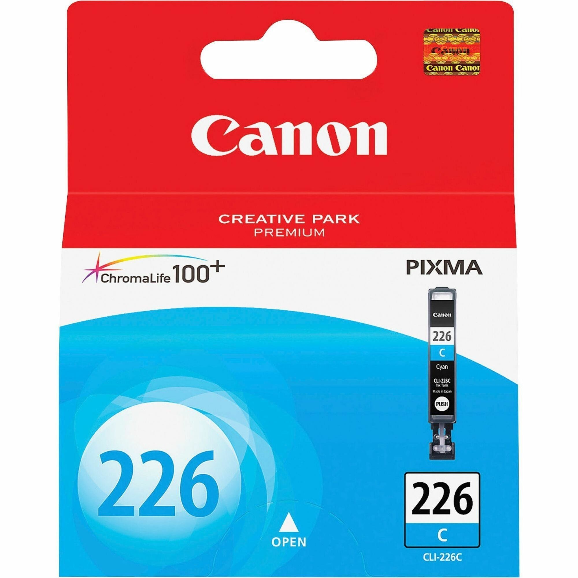 Canon CLI-226CY Original Inkjet Ink Cartridge - Cyan - 1 Each