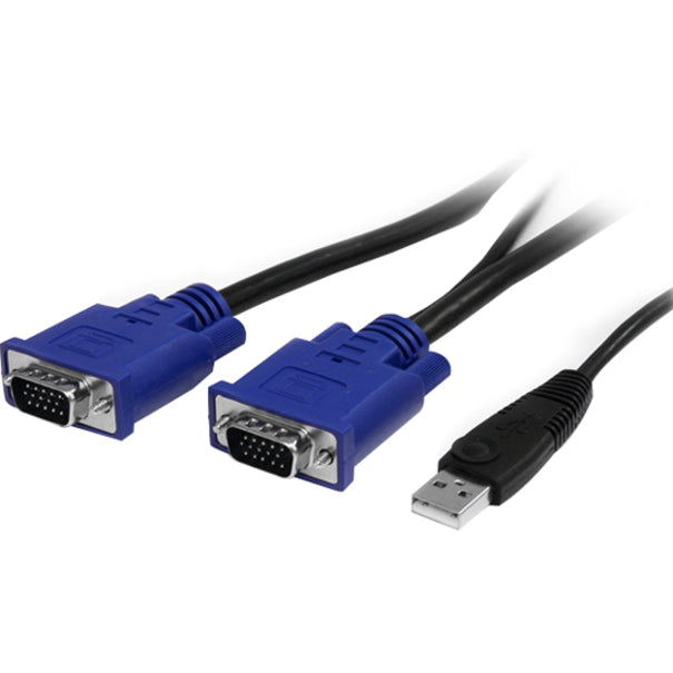StarTech.com 16 Port 1U Rack Mount USB KVM Switch Kit w/ OSD & Cables