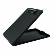 0.50" Clip Capacity - 9 2/5" x 13 1/2" Sheet Size - Polypropylene - Black - 1 Each