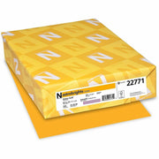 Letter - 8 1/2" x 11" - 65 lb Basis Weight - Green Seal - Durable, Heavyweight, Acid-free, Lignin-free, Chlorine-free - Galaxy Gold - 1 Pack